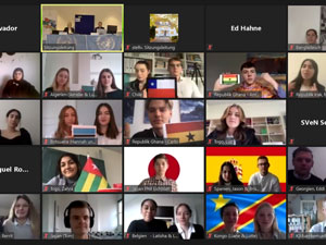 Die Teilnehmenden vertreten die Interessen ihrer Länder