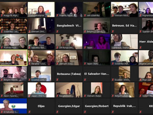 Gemeinsamer Abschluss zum Ausklang