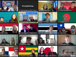 Die bunte Vielfalt der Welt versammelt sich.