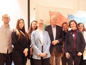 Das SVeN-Team mit unserem Ehrengast und Unterstützer Prof. Dr. Michael Otto