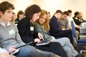 Beratung innerhalb der Delegation