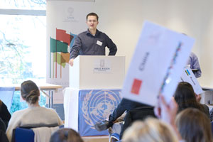 China hat eine Nachfrage an den Delegierten von Pakistan.