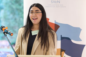 Nigeria lädt in der Eröffnungsrede alle anderen Staaten zu Verhandlungen ein.