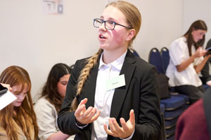 Mexiko legt genau dar, wieso die anderen Delegierten dem Vorhaben zustimmen sollten.